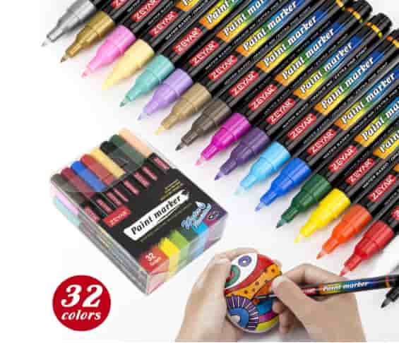 ZEYAR Acrylic Paint Pens for ceramic