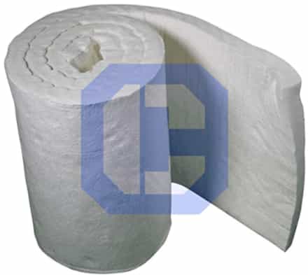 Ceramafiber ceramic fiber blanket, 2300F, 1 inch x 24 inch x 300 inch