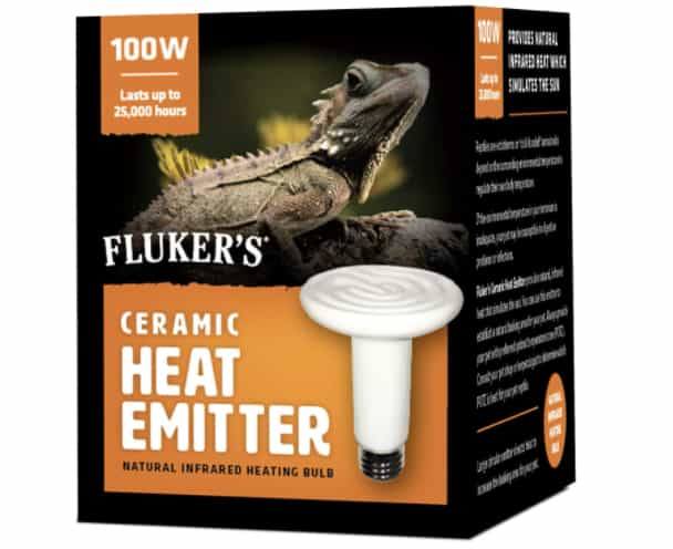 Fluker's Ceramic Heat Emitter bearded dragonFluker's Ceramic Heat Emitter bearded dragon