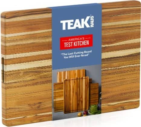 Teakhaus Cutting Board Teakhaus Wooden Cutting Board with Hand Grip