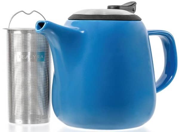 Blue Ceramic Teapot Tealyra Daze Ceramic Teapot
