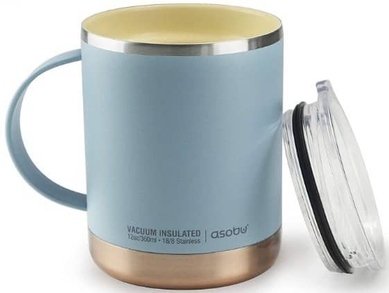 Asobu Ultimate Stainless Steel Ceramic Inner Coating Insulated Mug