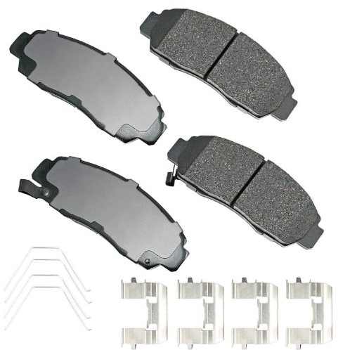 Akebono act787 proact ultra premium ceramic brake pad set