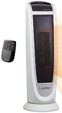 Lasko 5165 Digital Ceramic Tower Heater with Remote Control