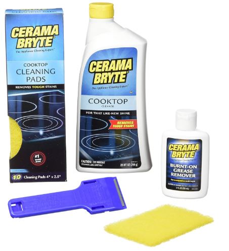 Cerama Bryte Best Value Kit Ceramic Cooktop Cleaner