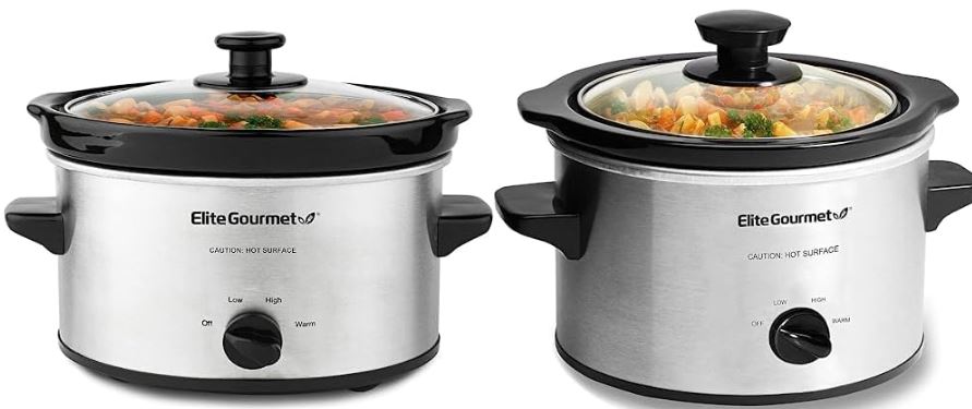 Elite Gourmet Electric Oval Stews Cooker