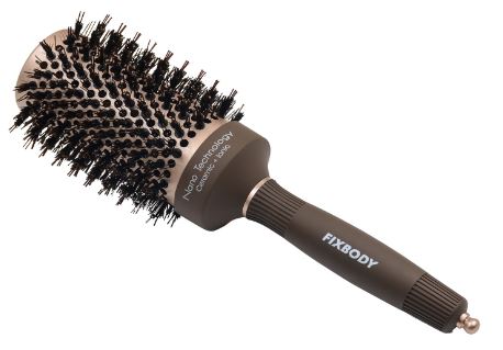 FIXBODY Boar Bristles Round Hair Brush