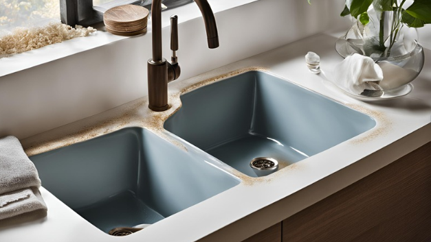 How to Clean a Stained White Ceramic Sink