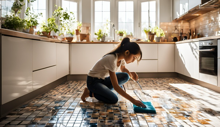 Preventing Dirt and Stains on Kitchen Ceramic Tiles