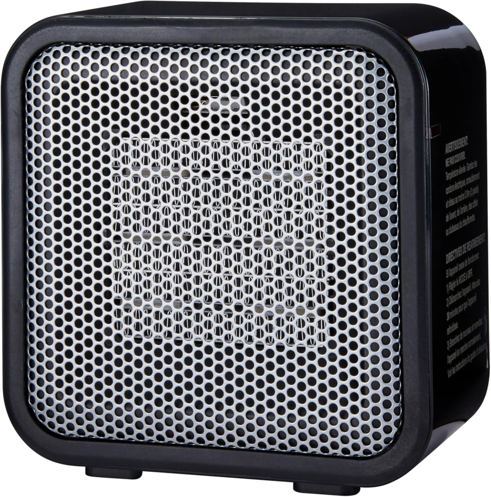 3. Amazon Basics 1500W Ceramic Space Heater