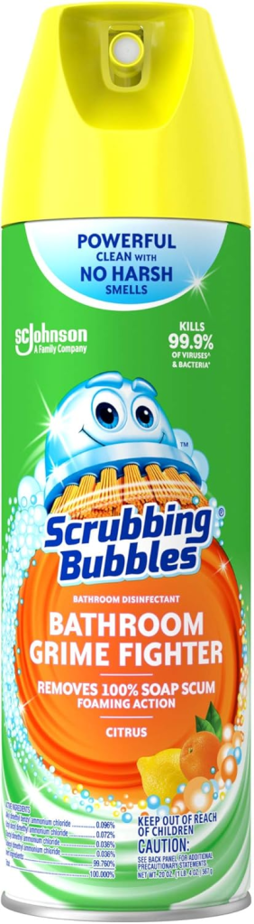 Scrubbing Bubbles Bathroom Grime Fighter