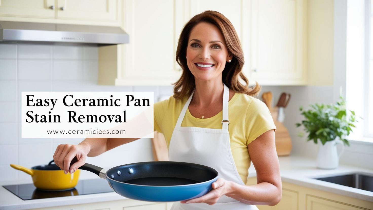 How to Remove Stains on Ceramic Pan