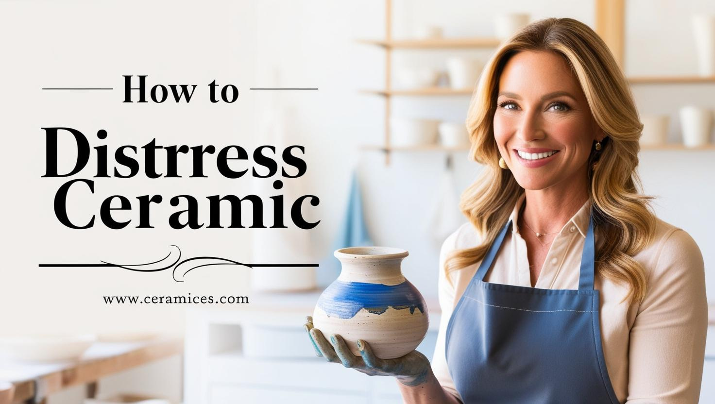 How to Distress Ceramic?