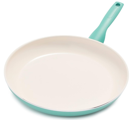GreenPan Rio 12-Inch Diamond-Reinforced Ceramic Nonstick Frying Pan