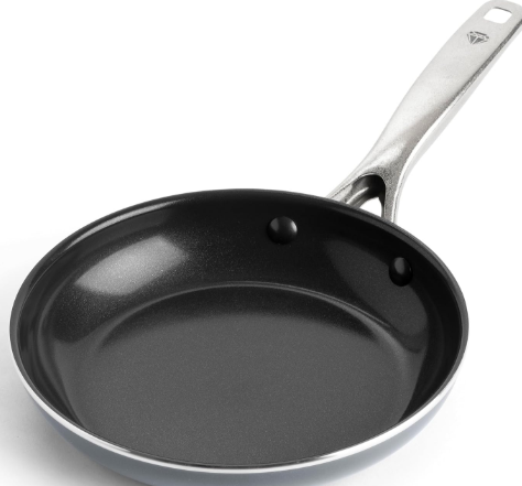 Blue Diamond 8-Inch Diamond-Infused Ceramic Frying Pan.