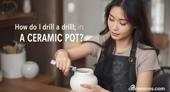 How Do I Drill a Hole in a Ceramic Pot?
