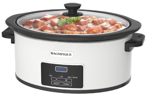 MAGNIFIQUE 7-Quart Programmable Slow Cooker