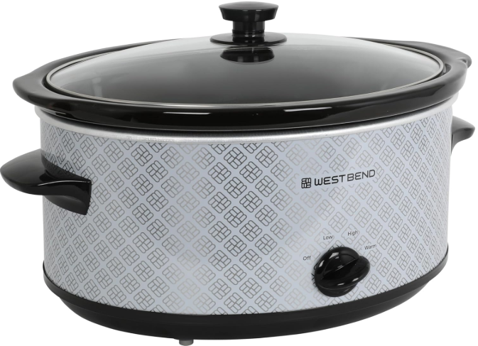 West Bend 6-Quart Manual Slow Cooker
