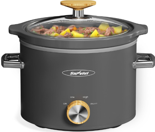 Sunvivi 2 Quart Slow Cooker