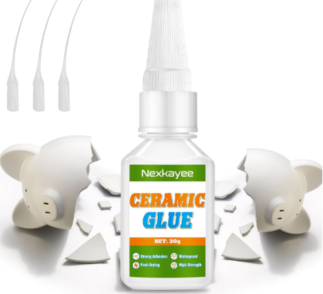 Nexkayee Fast-Drying Ceramic Glue – Transparent, Multipurpose