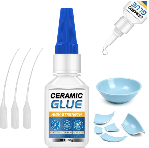 Vigorder Ceramic Glue Repair Kit – Waterproof, High Temperature Resistant