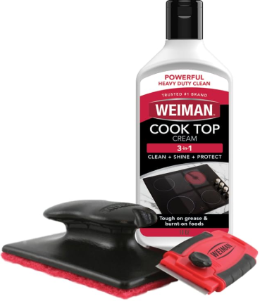 Weiman Ceramic and Glass Cooktop Cleaner Kit