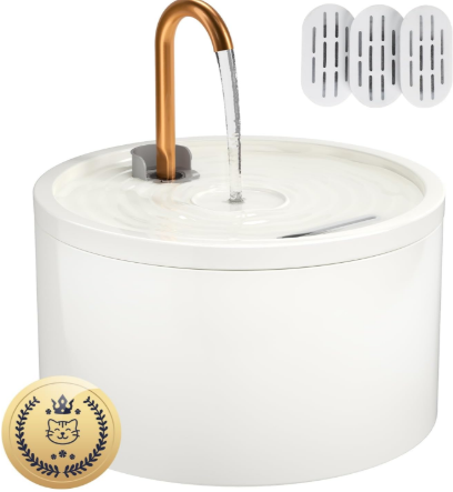 MOSPRO Ceramic Cat Water Fountain