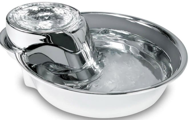 Pioneer Pet Raindrop Ceramic Fountain