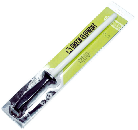 Green Elephant Ceramic Sharpening Rod, 11-Inch, 1500 Grit