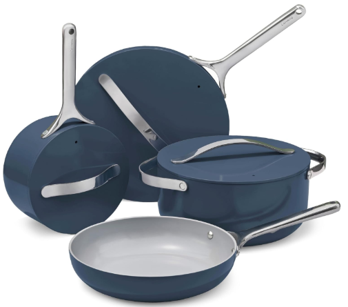 Caraway Nonstick Ceramic Cookware Set (12 Piece)