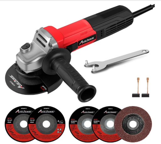 Angle Grinder with Diamond Blade