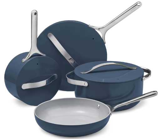 Caraway Nonstick Ceramic Cookware Set (12-Piece)