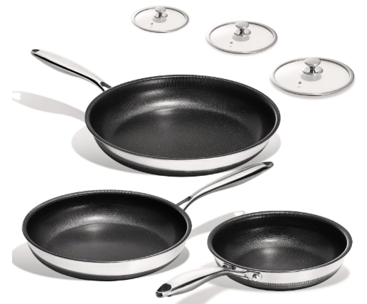 KITEXPERT Non-Stick Frying Pan Set