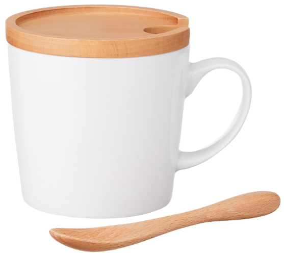 Hasami Porcelain Mug with Lid