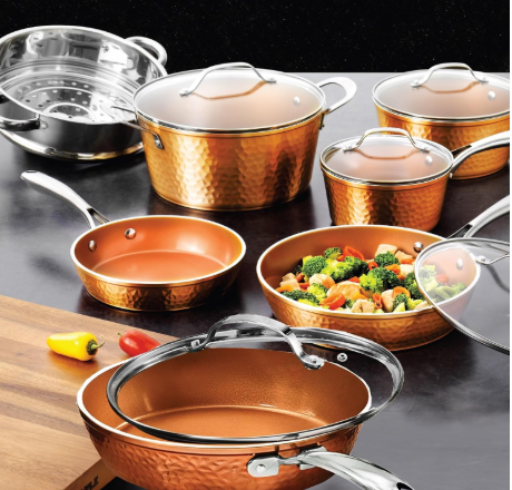 Gotham Steel 5 Quart Lightweight Ceramic Dutch Oven
