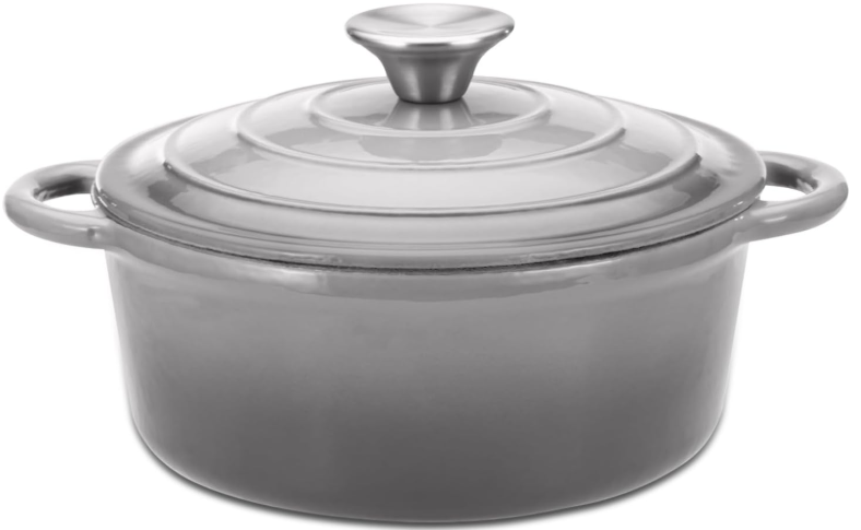 Hamilton Beach 3-Quart Enameled Cast Iron Dutch Oven