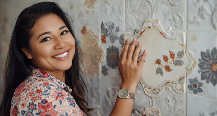 how to put up ceramic tile