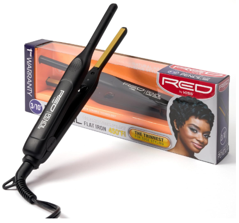 RED by KISS 0.3 Inch Pencil Flat Iron