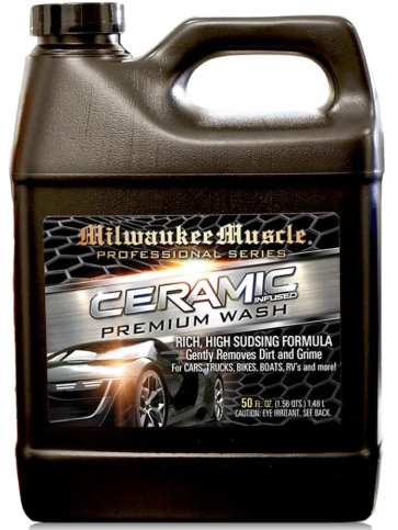 Milwaukee Muscle Ceramic-Infused Car Wash Shampoo (50 fl oz)
