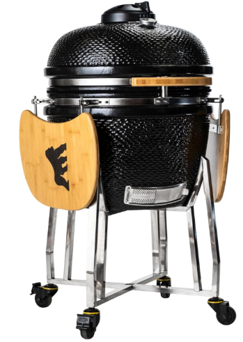 GRILLA Kong 24″ Ceramic Kamado Grill (600 Square Inches)