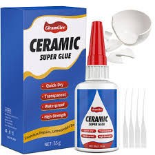 Ceramic Glue, Best Super Glue for Ceramic, Porcelain, Pottery and China Repair - Ultra Strong, Waterproof, High Temperature Resistant, Food Grade Adhesive for Mugs and Dishes, Tiles, Crafts, and More: Amazon.com: Industrial