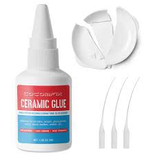 Amazon.com: Waterproof Ceramic Glue - 30g CA Glue for Pottery & Porcelain Repair, High Temperature Resistant, No Smell After Cure and Food Grade Material : Arts, Crafts & Sewing