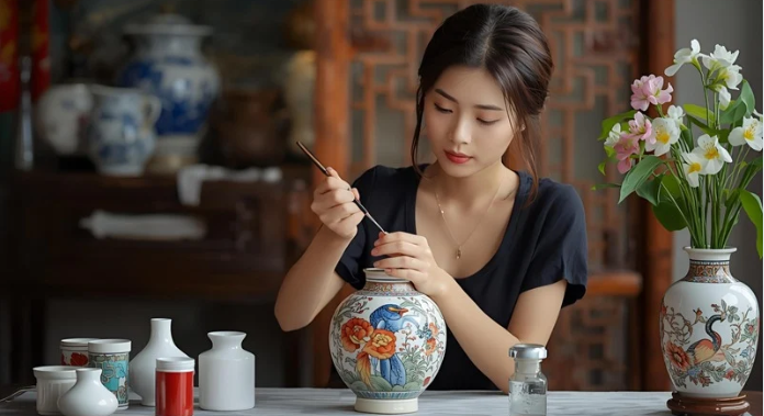 How to Repaint a Ceramic Lamp