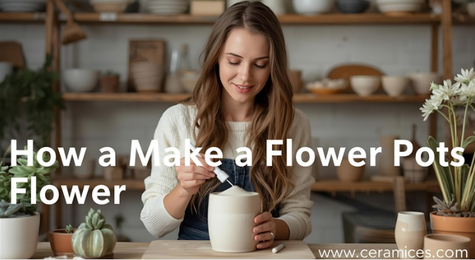 How to Make a Ceramic Flower Pot