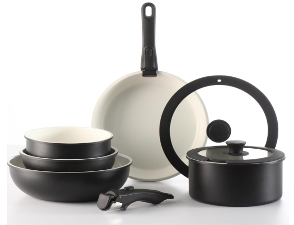 Daniks 9-Piece Nonstick Ceramic Cookware Set