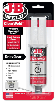 J-B Weld ClearWeld Quick-Setting Epoxy