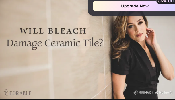 Will Bleach Damage Ceramic Tile?