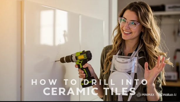 How Do I Drill Into Ceramic Tiles