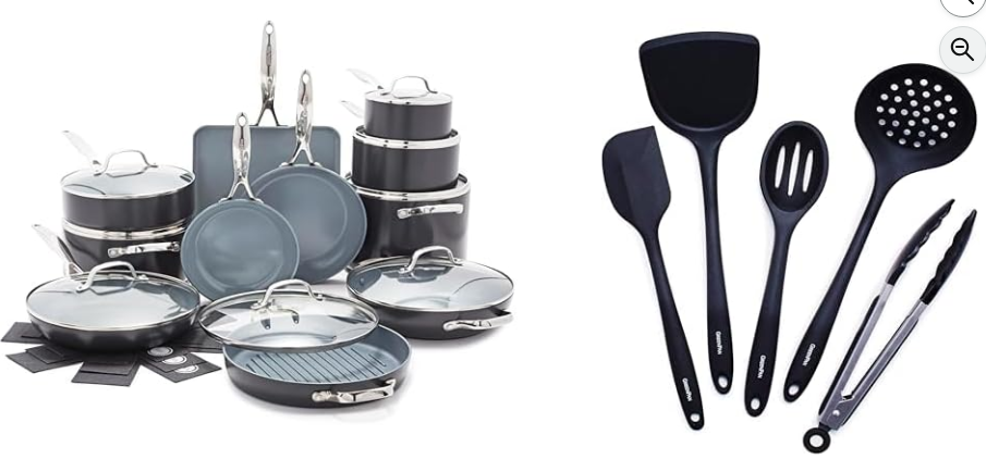  GreenPan 22-Piece Valencia Pro Ceramic Cookware Set