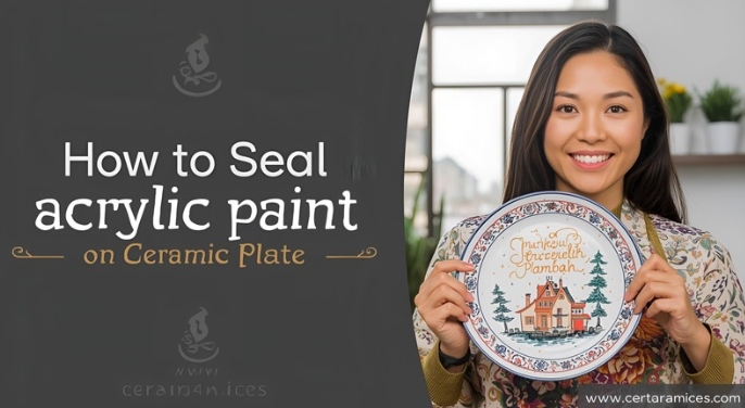 How to Seal Acrylic Paint on Ceramic Plate